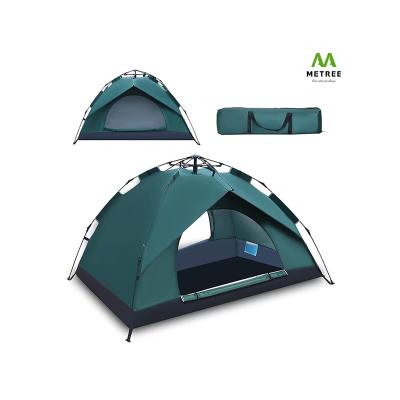 China 3-4 Person Instant Quick Release Pop Up Type Extended Camping Tent Outdoor Waterproof For Family for sale