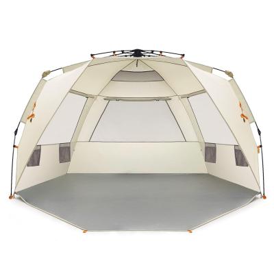 China Extended Type Customizable Size And Color Fishing Beach Camping Tent Sun Shelter for sale