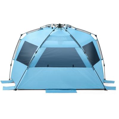 China Extended Type Pop Up Portable Beach Sunscreen Waterproof Tent With High Quality for sale