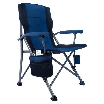 China Portable Modern Folding Relax Camping Outdoor Fishing Chair With Rod Holder for sale