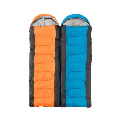 China Waterproof Envelope Hooded Adult Outdoor Camping Camping Hiking Sleeping Bag for sale