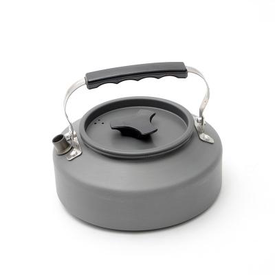 China PORTABLE Outdoor Camping Picnic Mountaineering Kettle Coffee Aluminum Teapot for sale