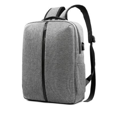 China With Custom USB Port Durable Gray Waterproof Outdoor Laptop Backpack Computer Backpack Men for sale