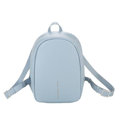 China Fashion Minimalist Mini Leisure Travel PU Backpack PORTABLE Customized Swap Leather Bag For Women for sale