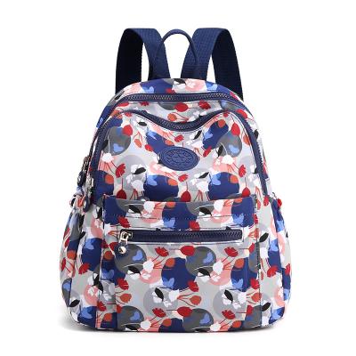 China New Fashion Anti-theft Oxford Cloth Backpack Large Capacity Simple Travel Lightweight School Bag For Girl for sale