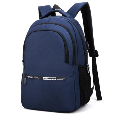 China With USB Customized Men's Work Backpack Business Casual Wear Laptop Bag for sale