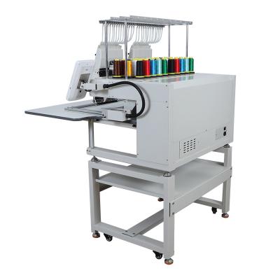 China Computer Single & Double Multi Head Computrized Embroidery Machine 2 Head 15 Needles for sale