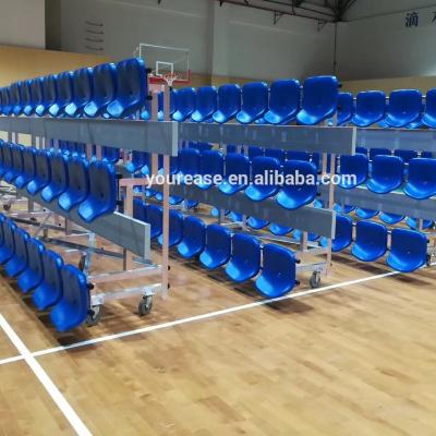 China Yourease Waterproof Practical School Football Movable Aluminum Bleachers Benches for sale