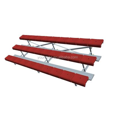 China Yourease Anti-UV Outdoor Portable Aluminum Bleachers HDPE Soccer Seats For Stadium for sale