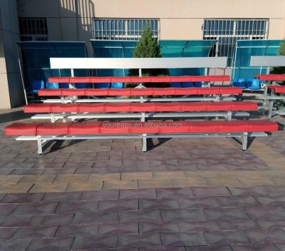 China Economic Outdoor Aluminum Grandstand Steel Construction Bleachers for sale