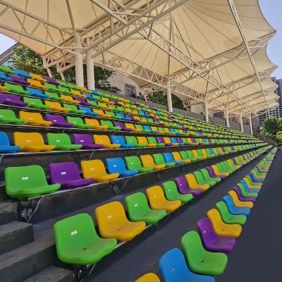 China Anti - UV Resistant Outdoor HDPE Seating Football Stadium Chair for sale