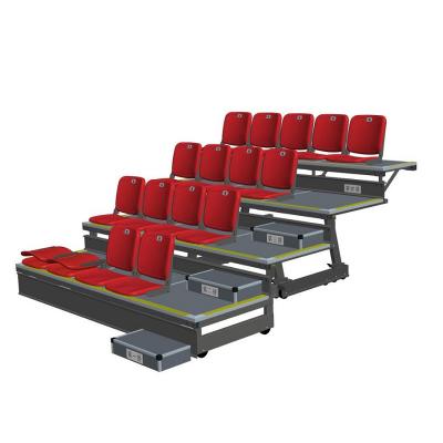 China Anti-UV Indoor Gym Bleach Chair Stadium Retractable Bleachers Seat Stadium Seat For Sale for sale