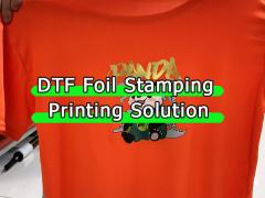 DTF Foil Stamping Printing Solution: make your design truly shine!