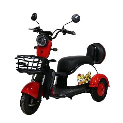 China 2023 EEC Carbon Steel Closed EEC Hot Selling Deluxe Electric Passenger Trike Bike 48V 600w Electric Bike 48V 600w 3-5h for sale