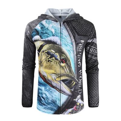 China Y216# UV Antibacterial Antibacterial Fishing Clothes Protect Moisture Wicking Quick-Dry Breathable Fishing Tank Top Fishing Outdoor Sports Shirt for sale