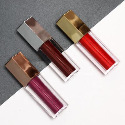 China Waterproof Custom Your Brand Private Label Lip Gloss Hydrating Seller Make Your Own Lip Gloss With Custom Lip Gloss Tubes Glitter Lip Gloss for sale