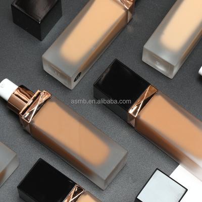 China Dark Vegan Matte Cream Moisturizer OEM ODM Skin Cream Matte SPF Base Custom Tube Whitening Liquid Private Label Foundations Making for sale