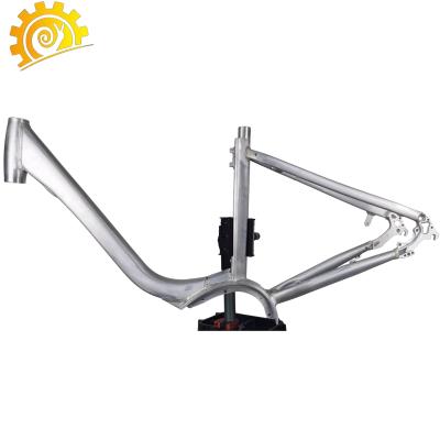 China 700c aluminum alloy men's and women's aluminum alloy bicycle frame casual high quality electric bicycle frame for sale