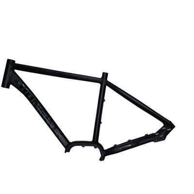 China Suspension Bikes Hot Sale Alloy Aluminum Bicycle Frame E-bike Frame Or Shimano Motor Fit Bafang Bicycle Frame for sale