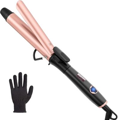 China Long Barrel Long Barrel Adjustable Professional Ceramic Curler Adjustable Ceramic Nano Barrel Tools Hair Hot Curling Iron for sale