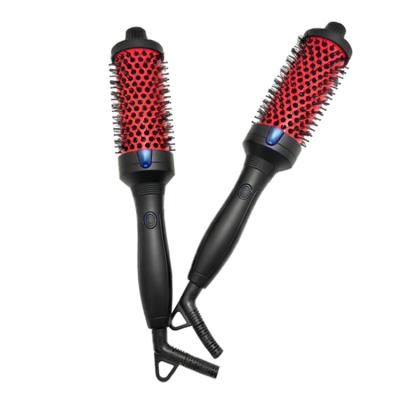 China Best Quality Customized Popular Hair Iron Straightener Magic Hair Brush for sale