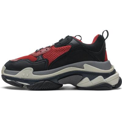 China Fat Quality Anti-Slip Fashion Triple S Fat Runner Men's Casual Zapatos Sneakers for sale