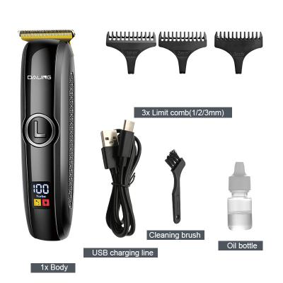 China Hotel DALING DL-1530 Black Power String Motor Salon Hairdresser Tools Private Mini Electric Hair Trimmers for sale