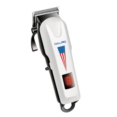 China Professional High Quality Power Display Hotel LCD Barber Hair Clipper Electric Cordless Hair Trimmer for sale