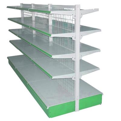 China Single Sided Single Sided Double Sided Mesh Back Panels Supermarket Shelf for sale