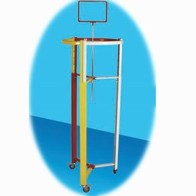 China RH-GR-TL1 dia650*1800mm Round Movable Three Feet Round Garment Display Rack Rail Hanging Display Rack 650*1800mm 650*1800mm for sale