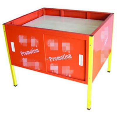 China RH-PT001 Steel Supermarket Promotion Table 1200*800*800 Cheap Promotion Desk for sale