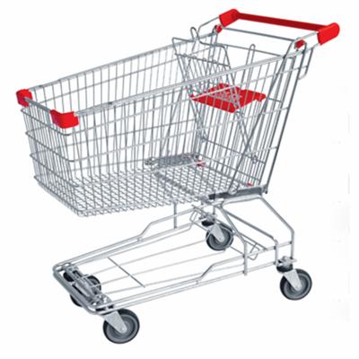 China RH-SA180 Unveiling Style Asian Supermarket Shopping Trolley 1000*585*1010mm for sale