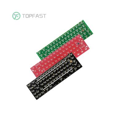 China Electronic Products China PCB Boards Design Manufacturer 100% Hot Normal Key Exchange Type C RGB 108 Mechanical Keyboard Custom PCB With F-N for sale