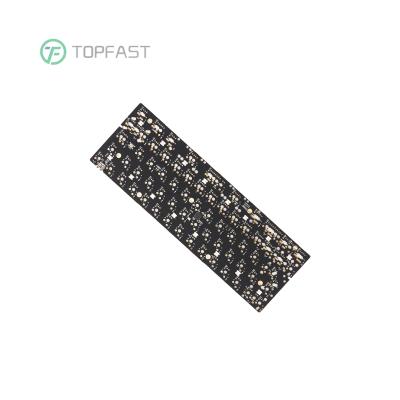 China OEM Products Shenzhen Manufacturers Fr4 Electronic Type C RGB Mechanical Game Soldering 60 Keypad PCB With F-N for sale