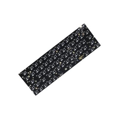 China Topfast Electronic Products Low Price Keyboard Pcba Assembly Hotswap Manufacturer Mechanical Keyboard Dz 60 PCB In Shenzhen for sale