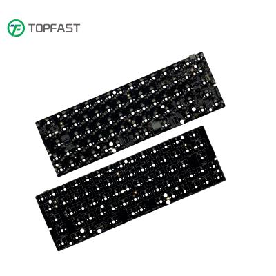 China Electronic Products GK64X PCB Wired Hot Swap Diy Type Mechanical Keyboard PCB C RGB PCB Manufacturing in Shenzhen for sale