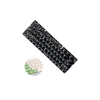 China Custom Products Gk61XS Hotswap Electronic PCB Layout Design Services PCB Hot Swap RGB Wireless Mechanical Keyboard PCB In Shenzhen for sale