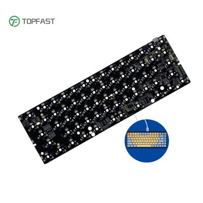 China GK61xs Open Source Products Prototype Printed Circuit Boards Sample 60 Percent RGB Mechanical Hot Swap Keyboard PCB GK61 for sale