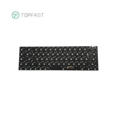 China Electronics Factory Custom Boards Sample 65 Percent 65% RGB Mechanical Hot Swap Keyboard PCB With F&N for sale