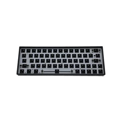 China Topfast Custom Home Use /Game Keyboard 100%/80%/60% Key Keyboard Gk64 Brass Aluminum Mechanical CNC Case for sale