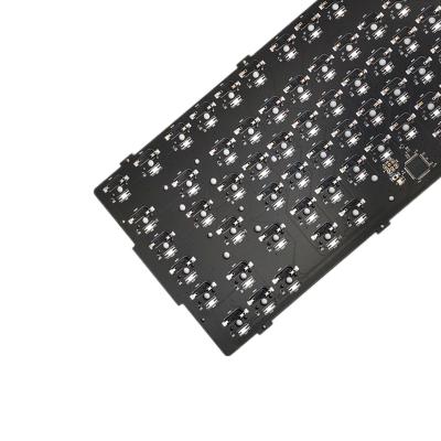 China Shenzhen RTS RGB electronic normal mechanical keyboard products custom hot swappble pcb assembly 80% pcb led mechanical keyboard for sale