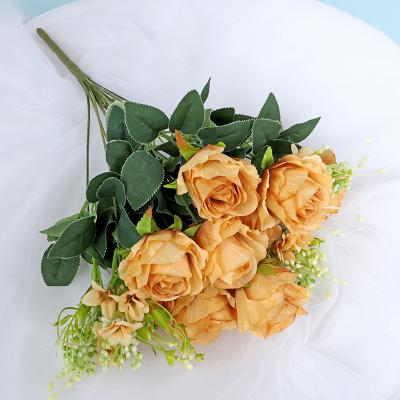 China Beautiful Rose Preserved Artificial Flowers High Quality Eternal Rose Colorful Preserved Flowers Preserved Rose for sale