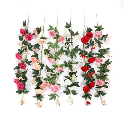 China Natural Artificial Inflatable Latex Flower Rose Flower Wholesale Artificial Wedding Touch Flowers for sale