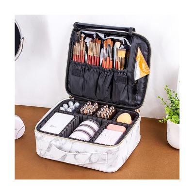 China Durable Women Travel Cosmetic Organizer Makeup Storage Bag for sale