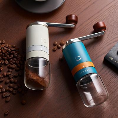 China Household liflicon portable and detachable coffee machine stainless steel small volume manual grinder for sale