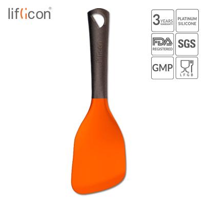 China Liflicon Viable Silicone Colorful Kitchen Utensils Cooking Rice Paddle Kitchen Tools for sale