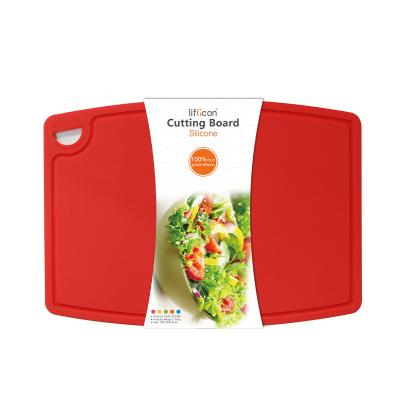 China Viable - Best Selling Custom Thick Silicone Mincer Meat Cutting Board BPA Free Not Wood for sale