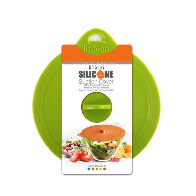 China Viable - Liflicon Silicone Storage Container Lids Silicone Food Covers Suction Lids For Bowl Flexible Silicone Stretch Lids for sale