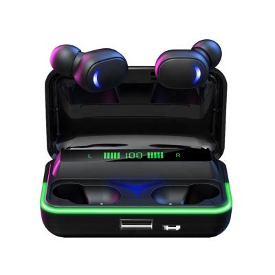 China TWS Black (True Wireless Stereo) Tws In Earbuds Air Power Bank e10 Gaming Noise Canceling Earbuds Sport Earbud Wireless Headset Earphone Mini Genuine for sale