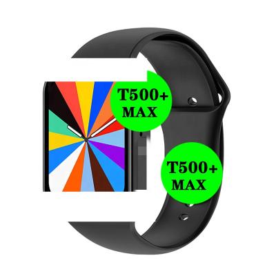 China 3G Smart watch low prices price series 6 pro t500+plus smartwatch ip68 smart women reloj plus strap t500 t 500 t500+ for men for sale